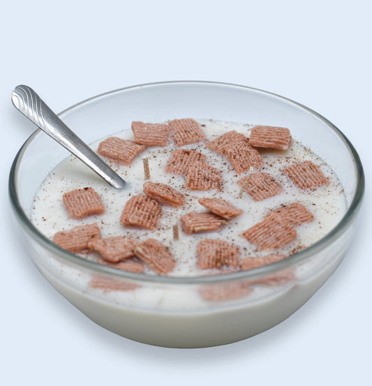 Cinnamon Toast Crunch with bowl and spoon